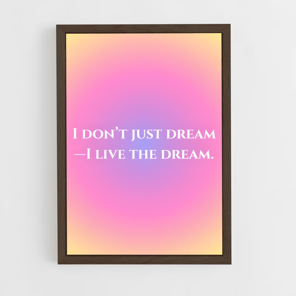 ap-i have a dream-6 cadre Bois foncé