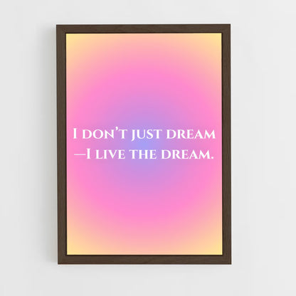 ap-i have a dream-6 cadre Bois foncé