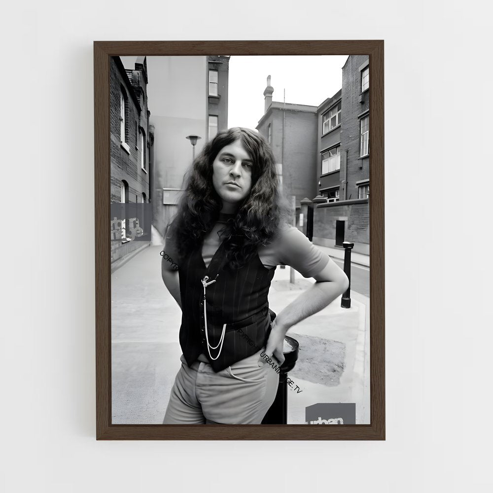 ap-ian gillan-2 cadre Bois foncé