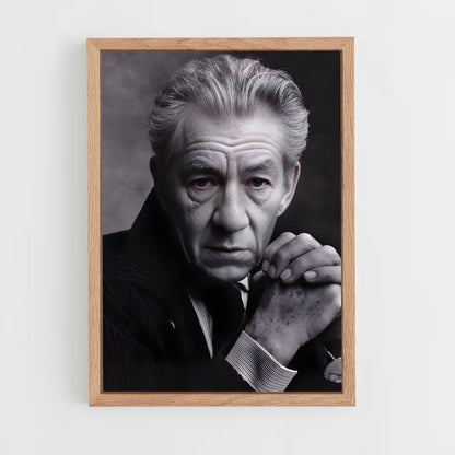 ap-ian mckellen-1 cadre Bois clair