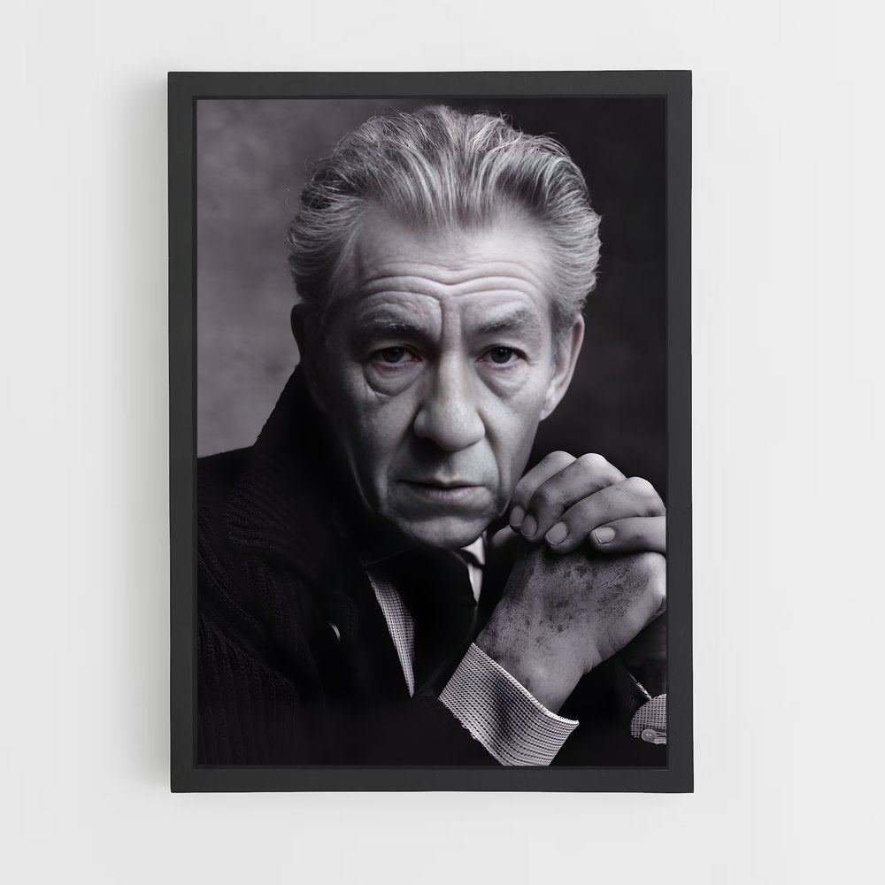 ap-ian mckellen-1 cadre Noir