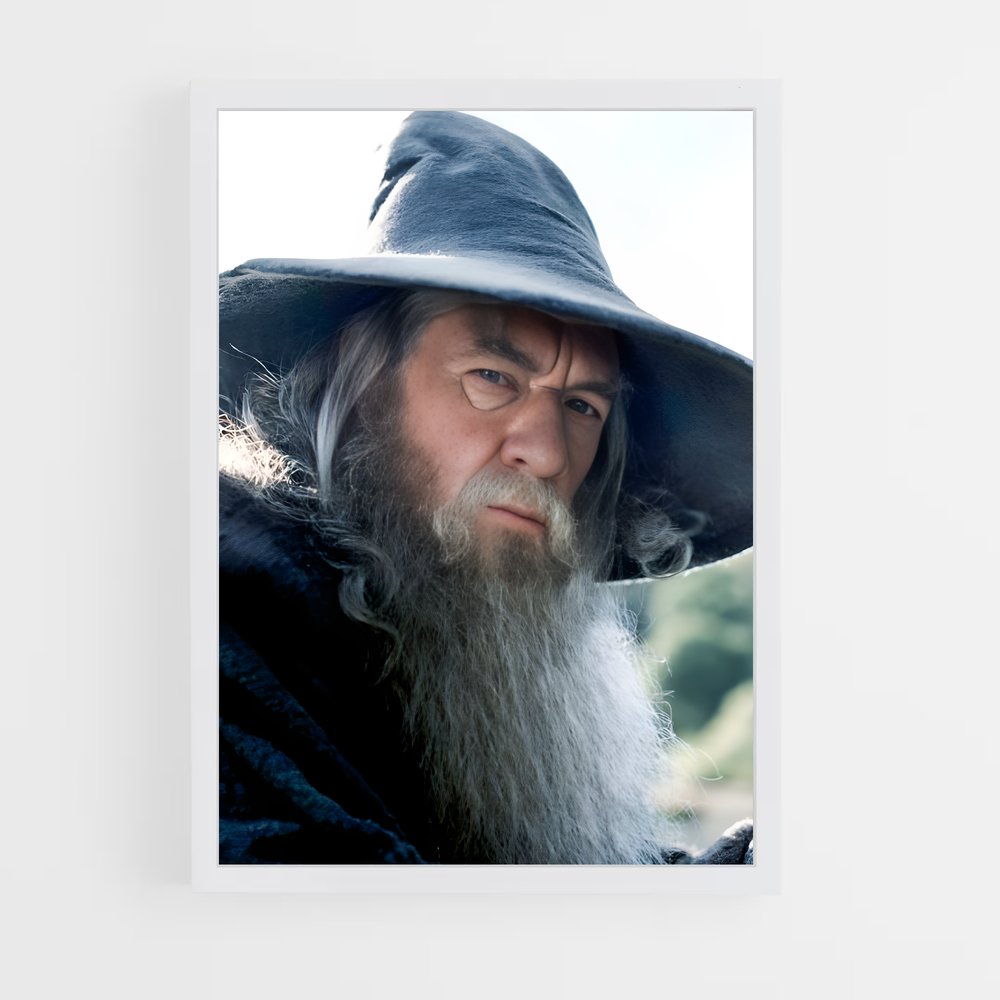 ap-ian mckellen-3 cadre Blanc