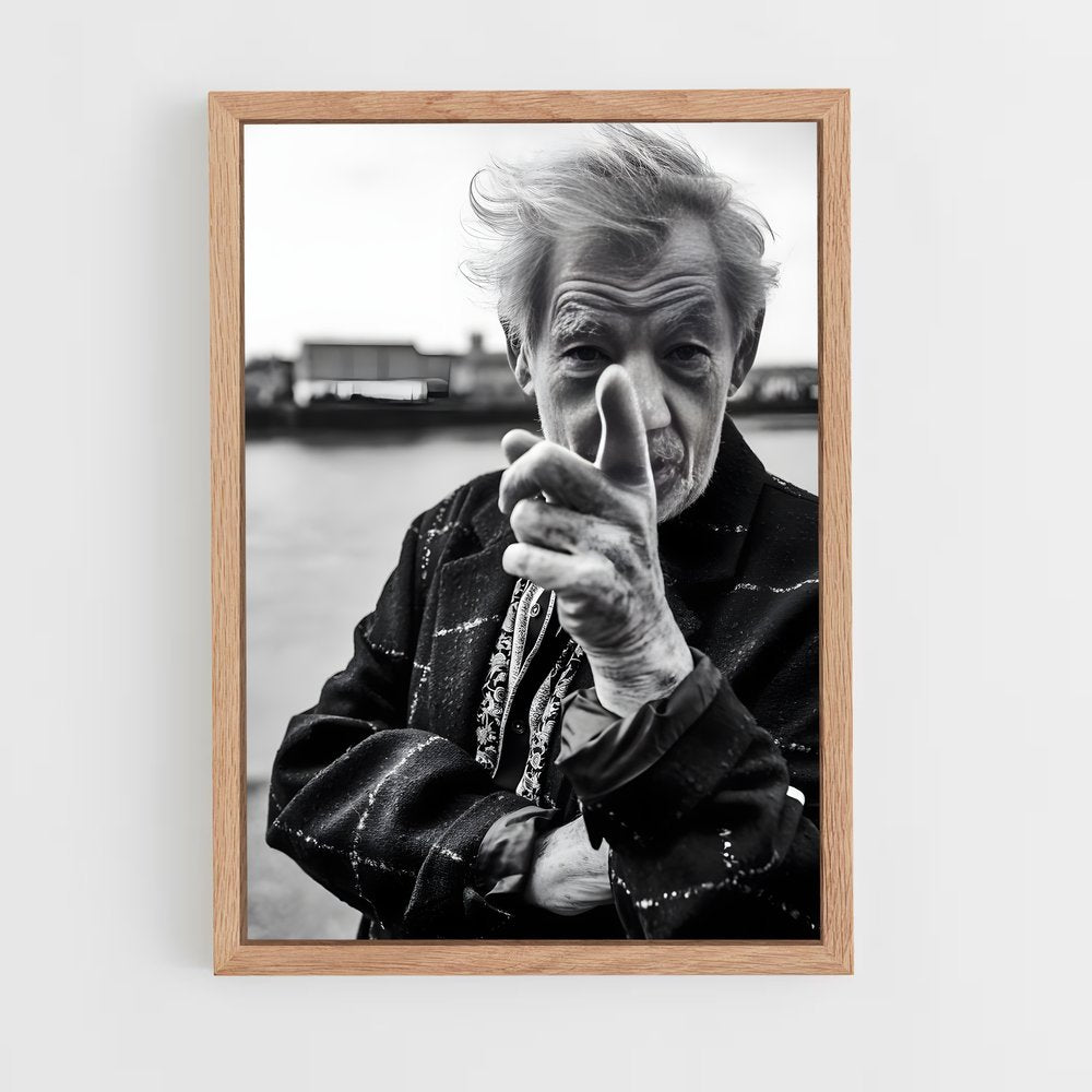 ap-ian mckellen-4 cadre Bois clair