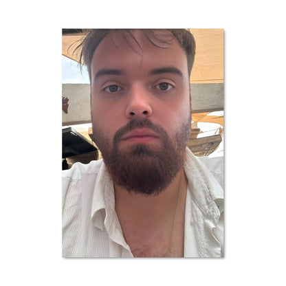 Poster Barbe Écrite