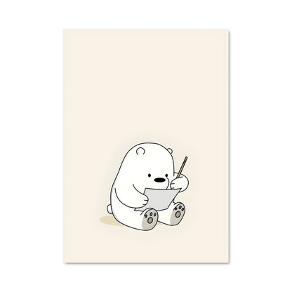 Poster Latte Polaire