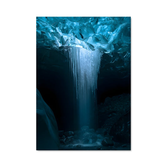 Poster Cascade Gelée