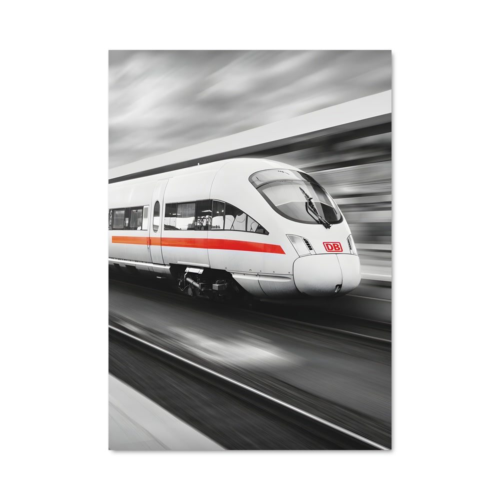 Poster Train Urbain