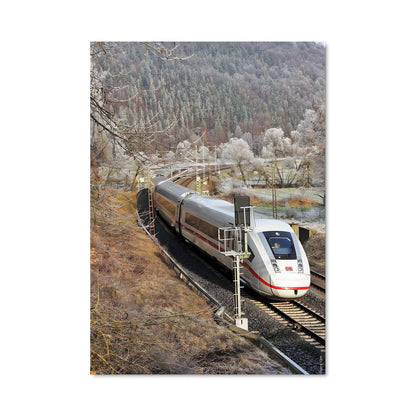 Poster Voyage au Cœur des Rails