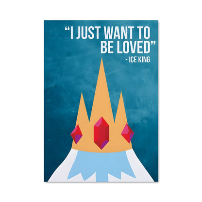 Poster Roi de Glace