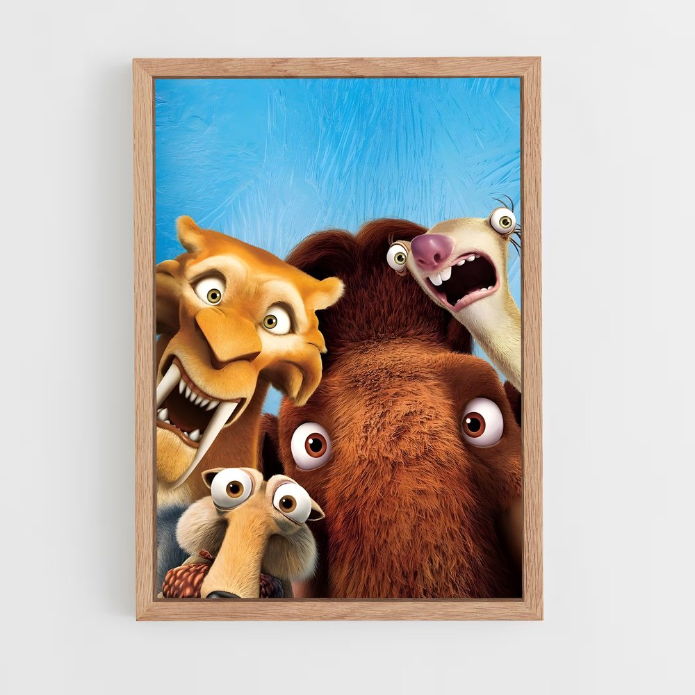 ap-ice age-2 cadre Bois clair