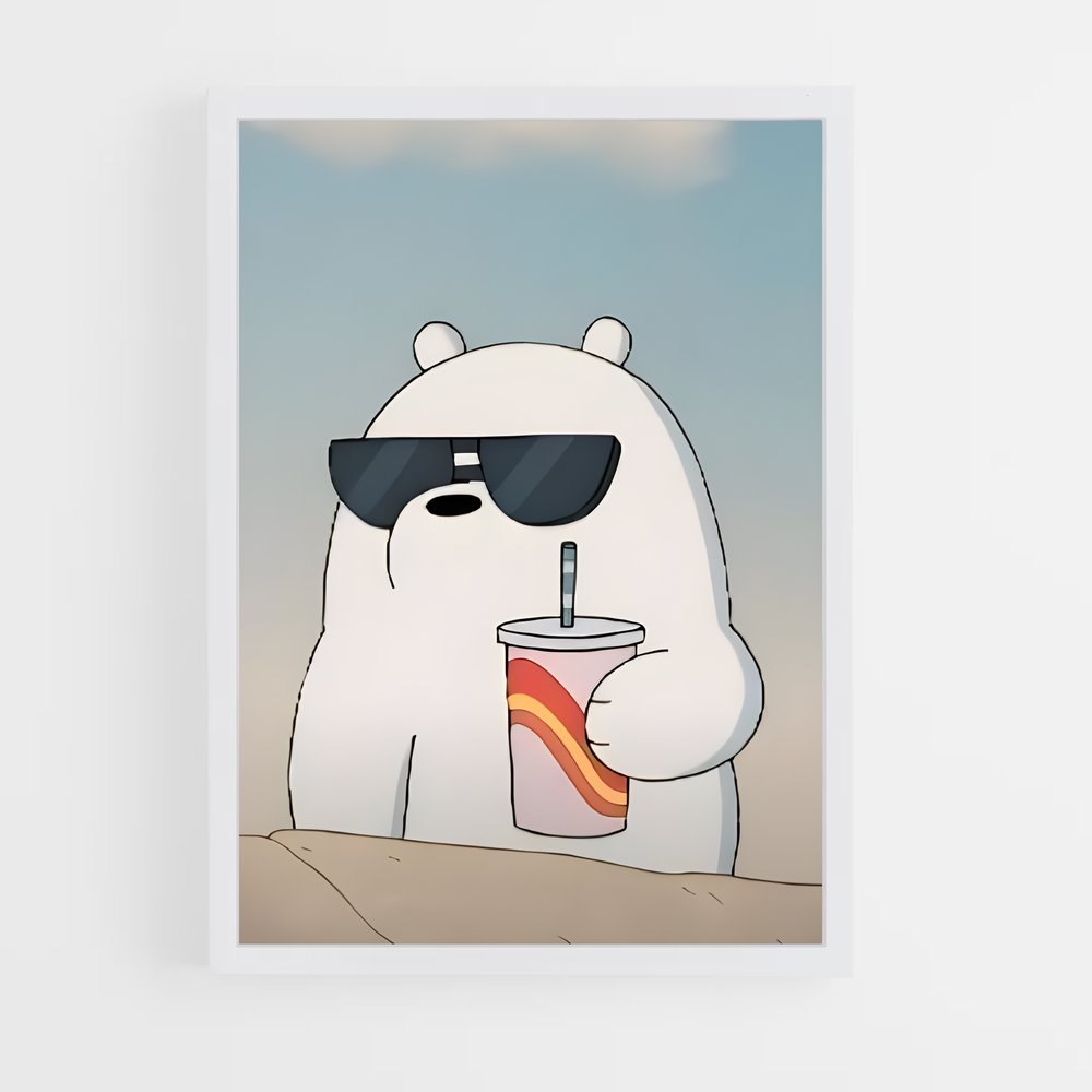 ap-ice bear-2 cadre Blanc