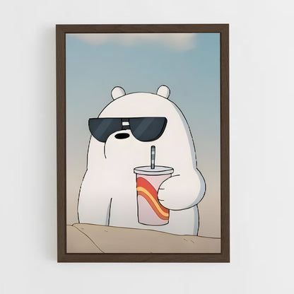 ap-ice bear-2 cadre Bois foncé
