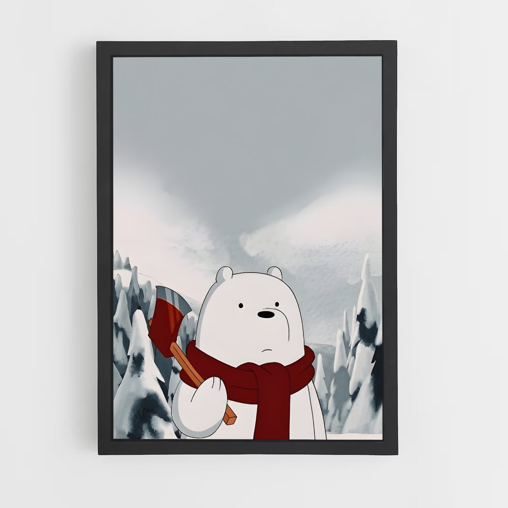 ap-ice bear-3 cadre Noir