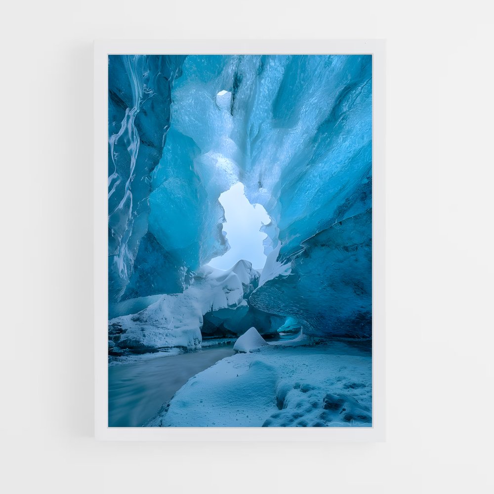ap-ice cave-1 cadre Blanc
