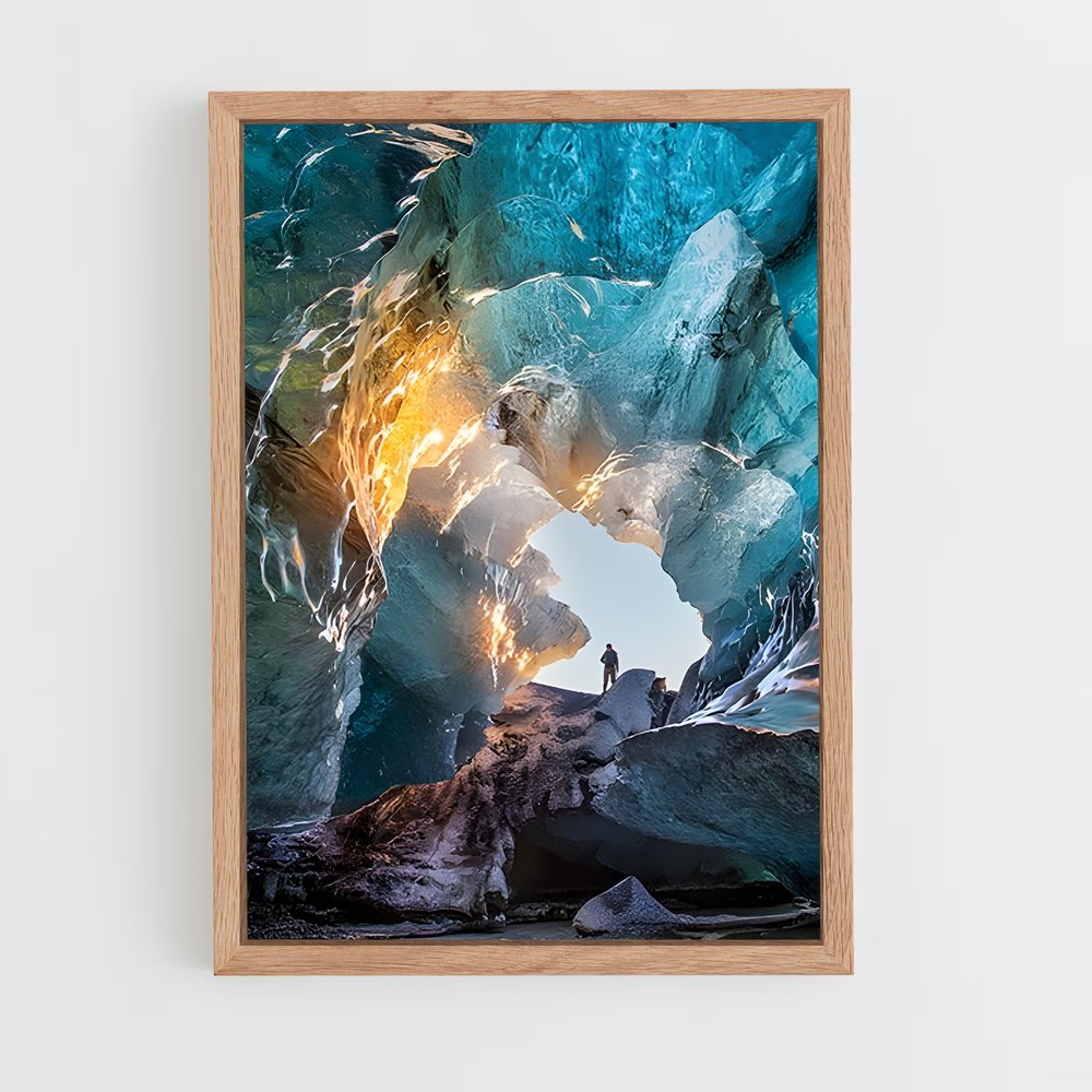 ap-ice cave-14 cadre Bois clair
