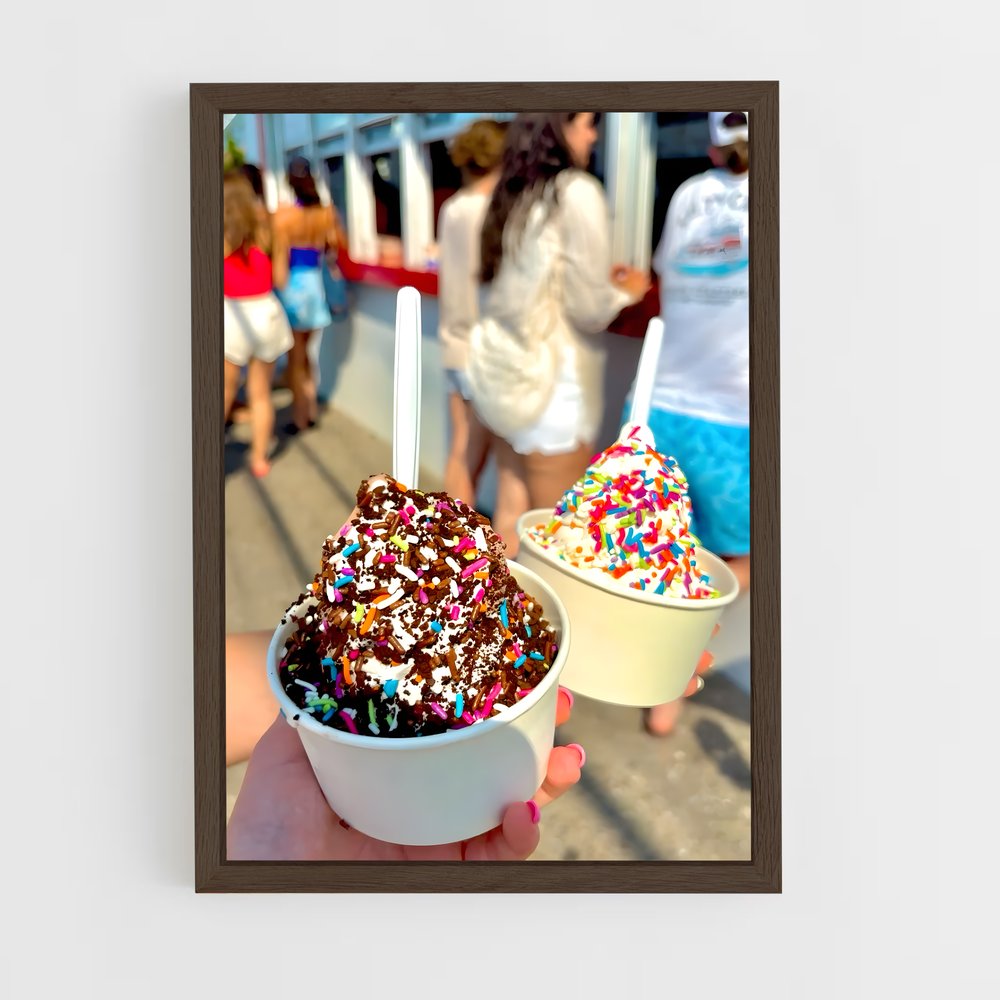 ap-ice cream-1 cadre Bois foncé