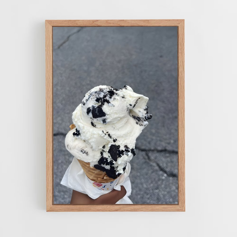 ap-ice cream-5 cadre Bois clair