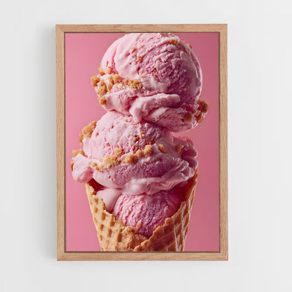 ap-ice cream-6 cadre Bois clair