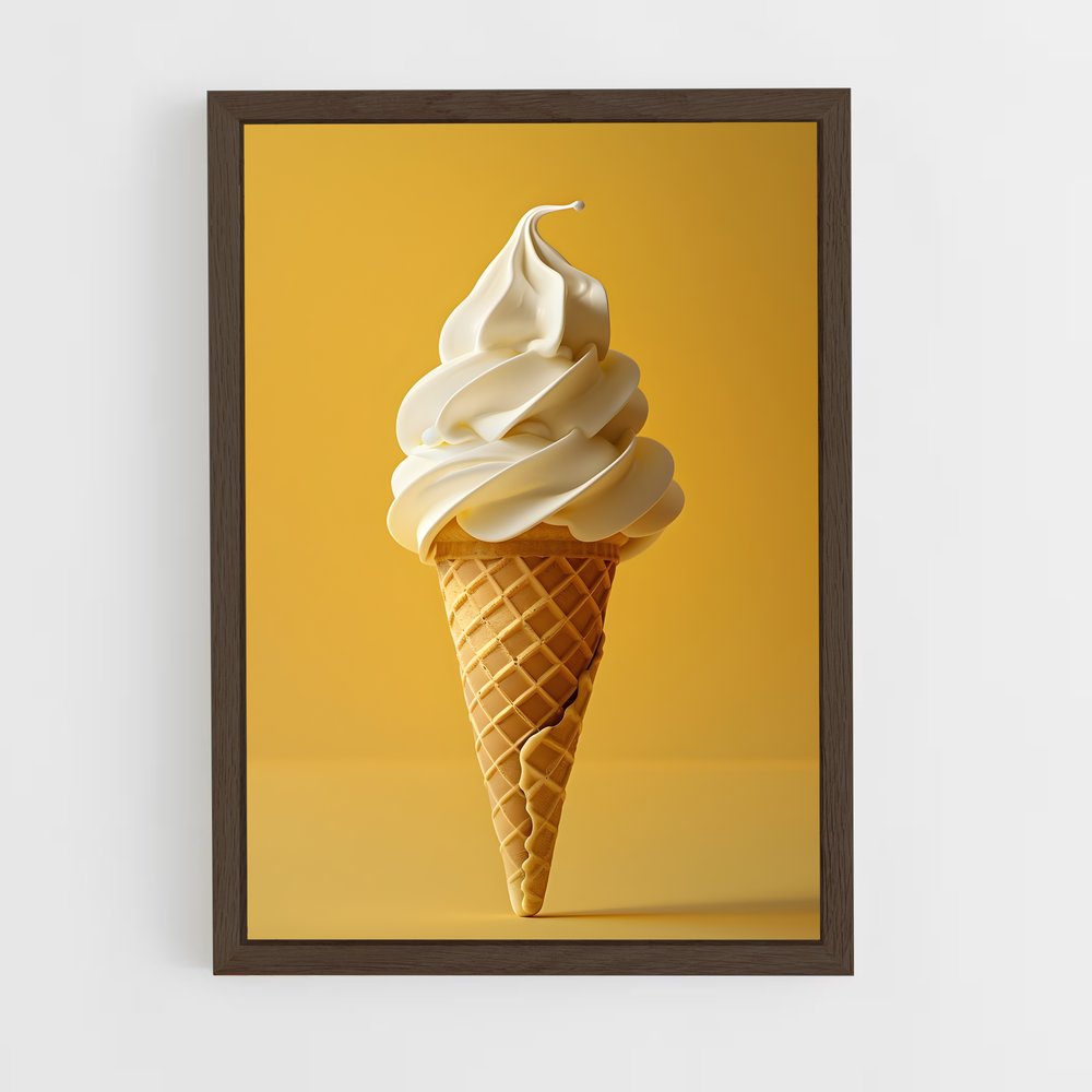 ap-ice cream-7 cadre Bois foncé