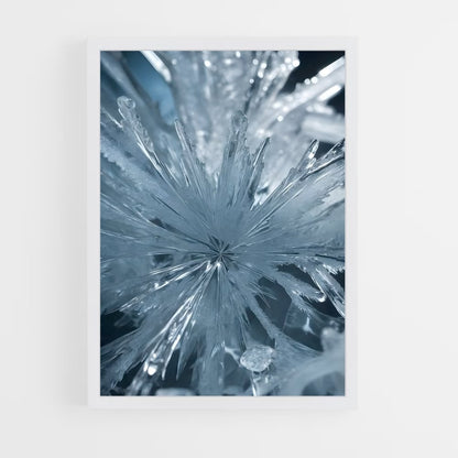 ap-ice crystals-1 cadre Blanc