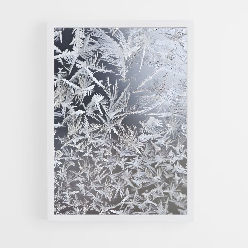 ap-ice crystals-10 cadre Blanc