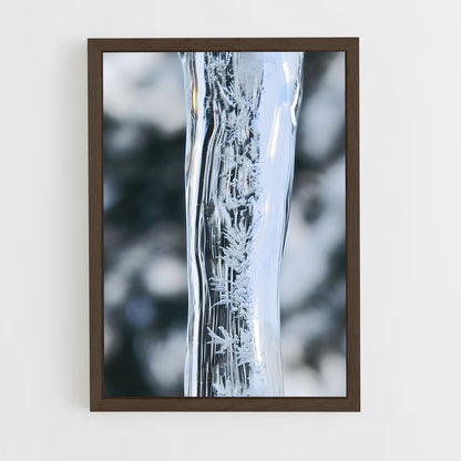 ap-ice crystals-7 cadre Bois foncé