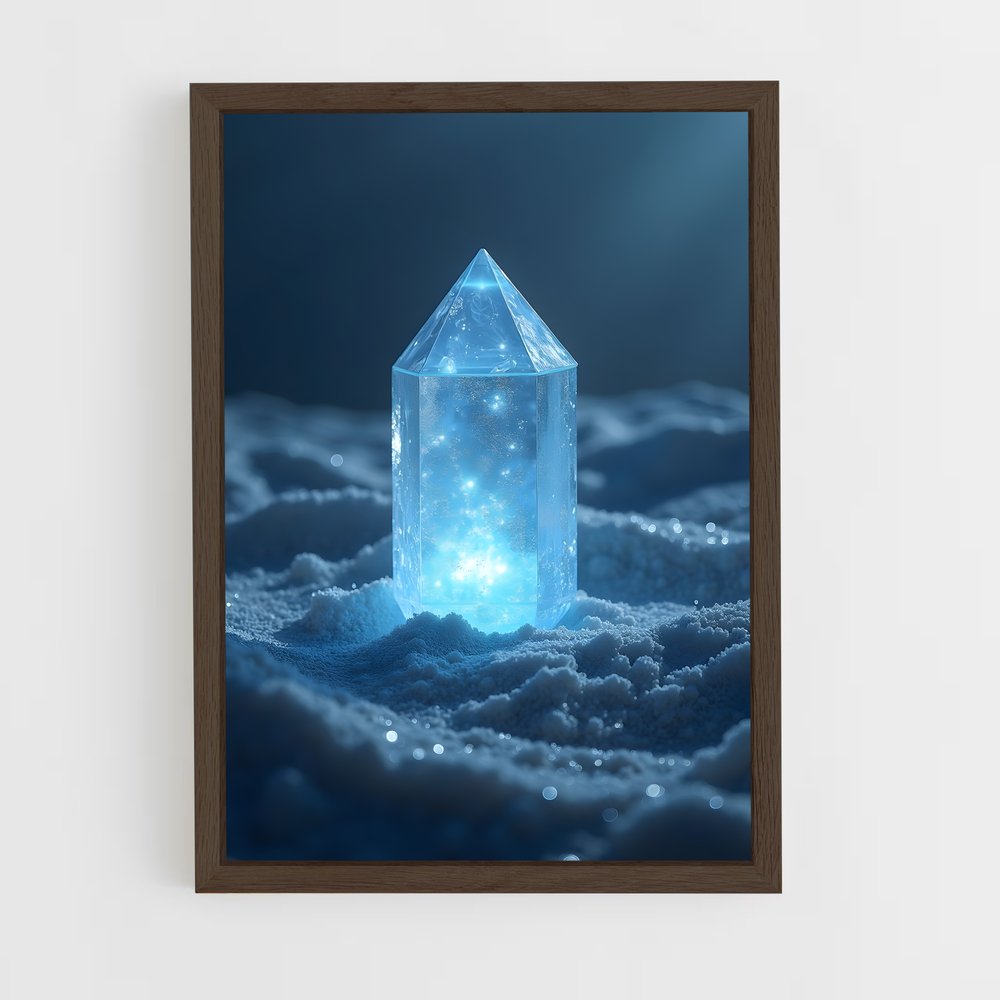 ap-ice crystals-9 cadre Bois foncé
