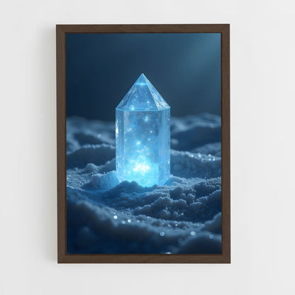ap-ice crystals-9 cadre Bois foncé