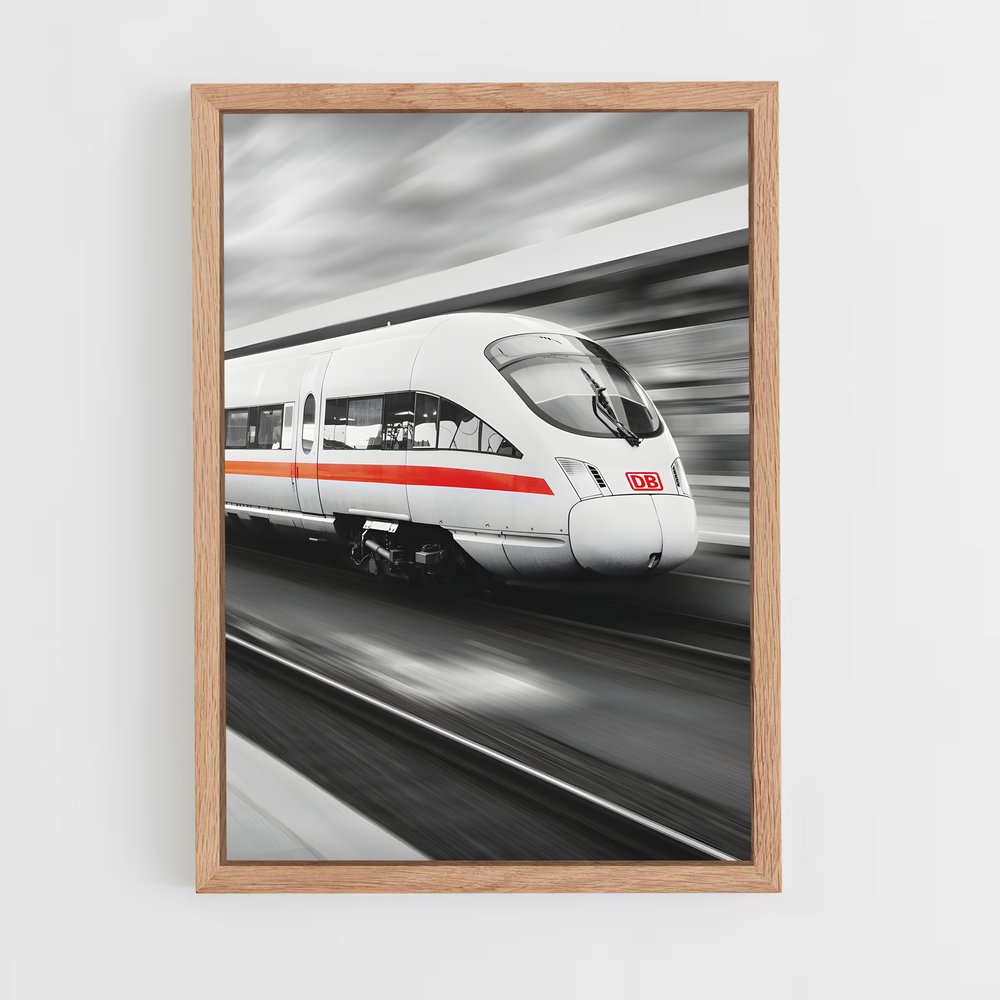ap-ice deutsche bahn-1 cadre Bois clair