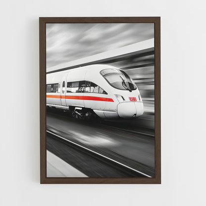ap-ice deutsche bahn-1 cadre Bois foncé