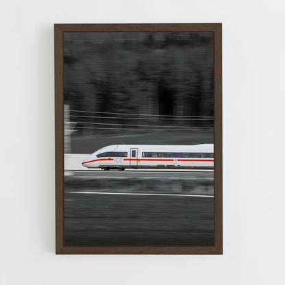 ap-ice deutsche bahn-5 cadre Bois foncé