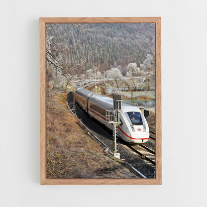 ap-ice deutsche bahn-6 cadre Bois clair