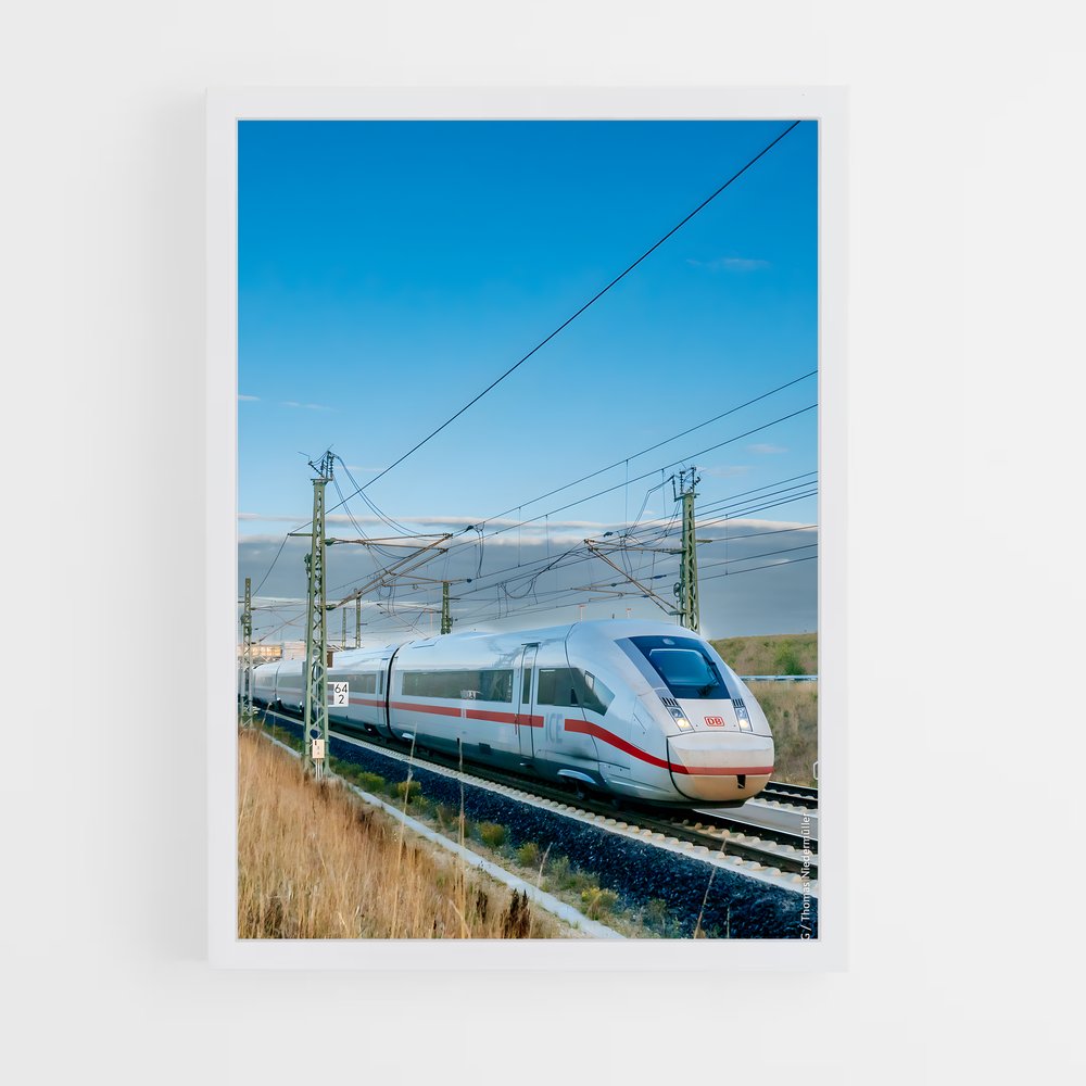 ap-ice deutsche bahn-7 cadre Blanc