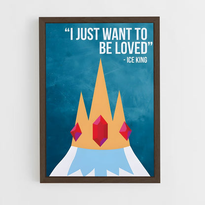 ap-ice king-2 cadre Bois foncé
