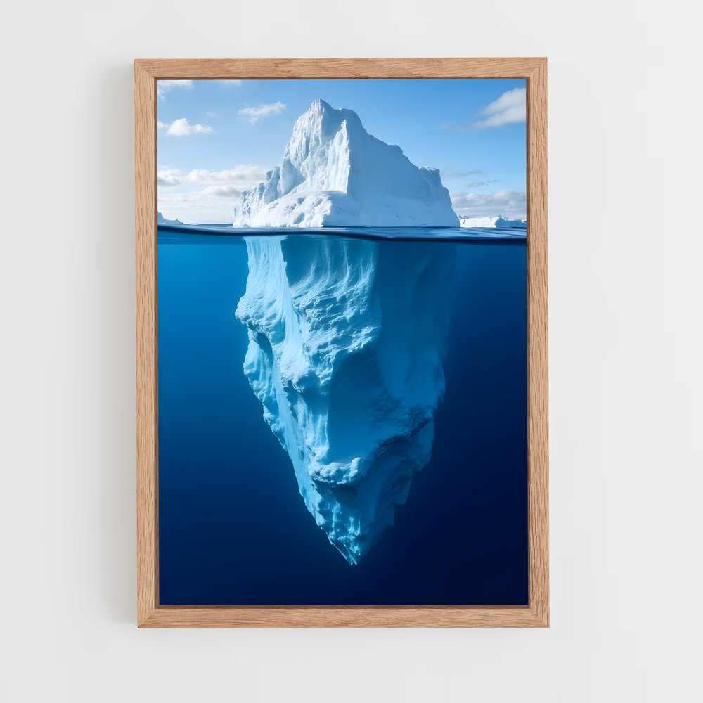 ap-iceberg-2 cadre Bois clair