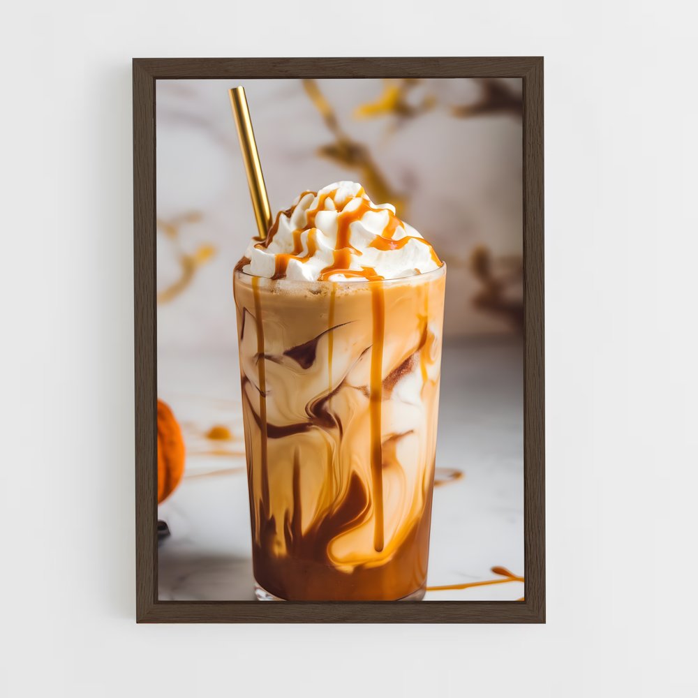 ap-iced coffee-4 cadre Bois foncé