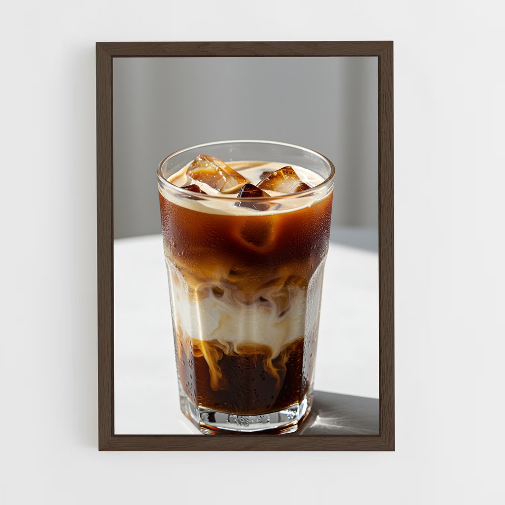 ap-iced coffee-5 cadre Bois foncé