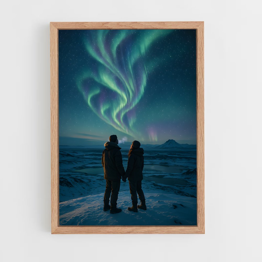 ap-iceland aurora-2 cadre Bois clair