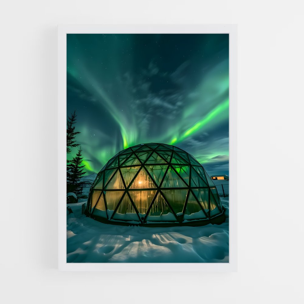 ap-iceland aurora-5 cadre Blanc