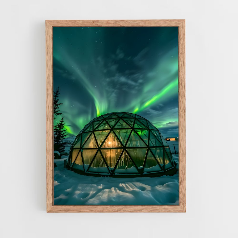 ap-iceland aurora-5 cadre Bois clair