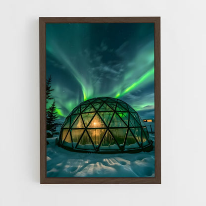 ap-iceland aurora-5 cadre Bois foncé