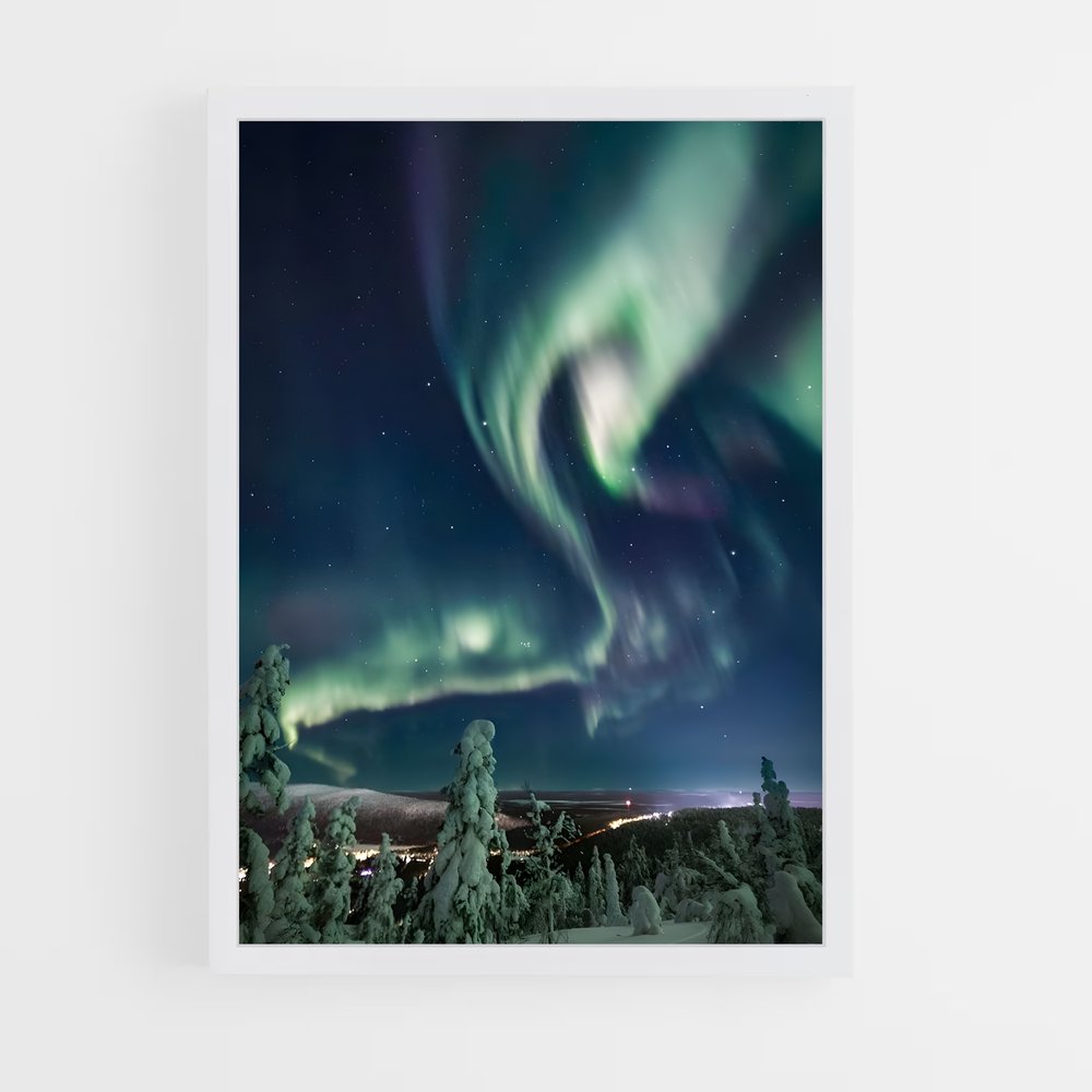 ap-iceland aurora-8 cadre Blanc