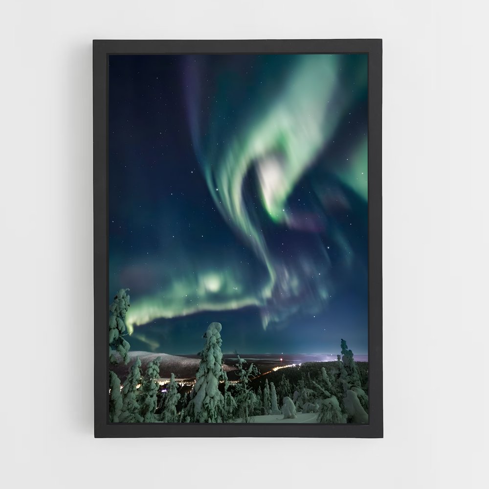 ap-iceland aurora-8 cadre Noir