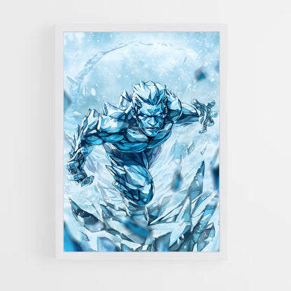 ap-iceman x-men-5 cadre Blanc