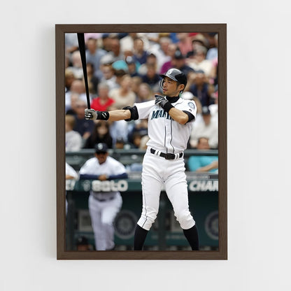 ap-ichiro suzuki-4 cadre Bois foncé