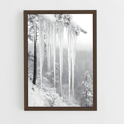ap-icicle-3 cadre Bois foncé