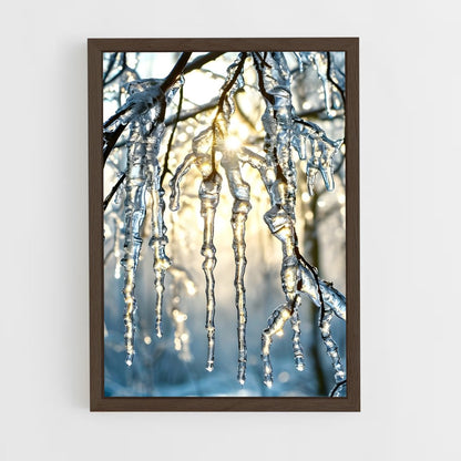 ap-icicle-7 cadre Bois foncé