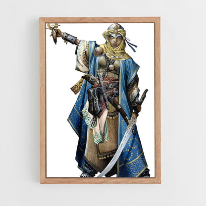 ap-iconic characters-1 cadre Bois clair