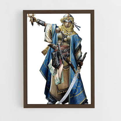 ap-iconic characters-1 cadre Bois foncé