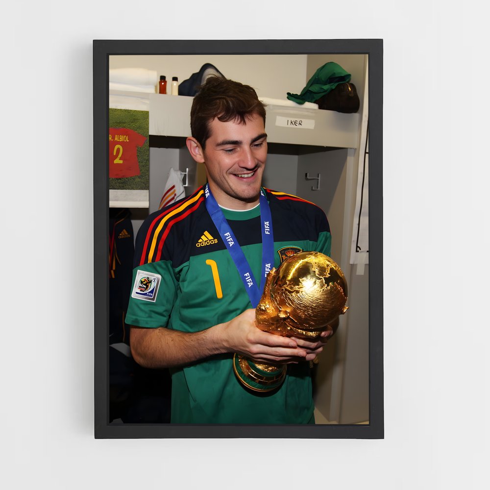 ap-iker casillas-10 cadre Noir
